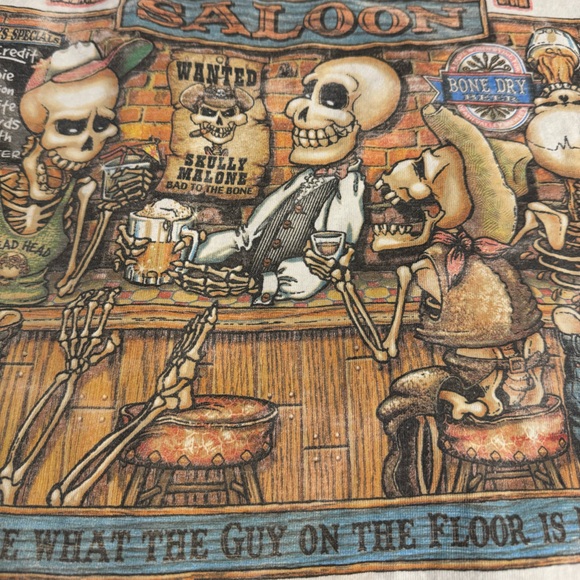 90’s Dry Heat Saloon Muscle Tank Top Lake Havasu Arizona Tourist Souvenir XL - Picture 14 of 14